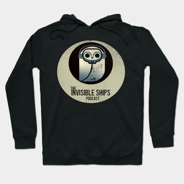 Invisible Ships Podcast Logo Hoodie by Invisible Ships